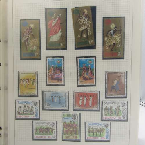 Themed album including African Dancers / Asia Dancers and Europe Dancers