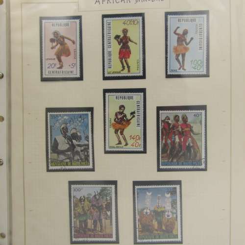 Themed album including African Dancers / Asia Dancers and Europe Dancers