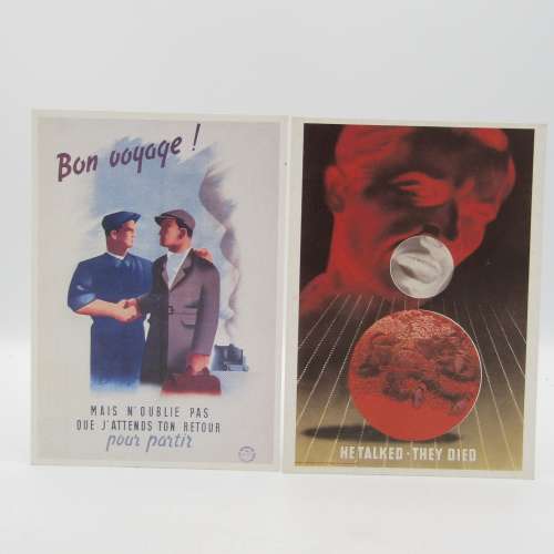 Lot of 37 Images of war unused postcards - Vintage