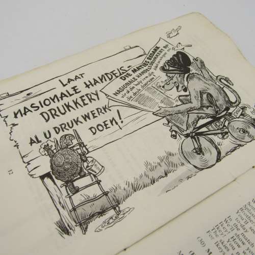 Stellenbosch University 1958 Intervarsity liedtjies booklet