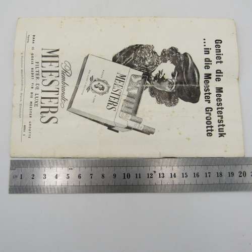 Stellenbosch University 1958 Intervarsity liedtjies booklet