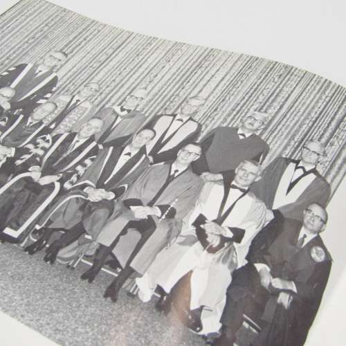 1970 Ingehuldiging van JN de Villiers as kanselier van die Universiteit van Stellenbosch - booklet