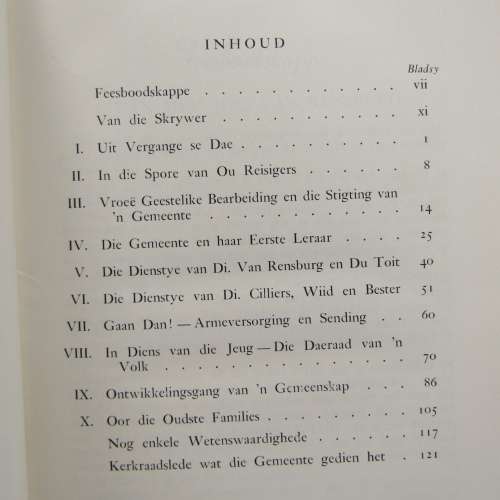 Gedenkboek by die Goue Jubileum van die NG Kerk Joubertina deur HC Hopkins