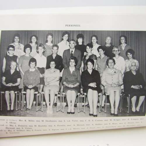 1967 Bloemhof High School year book