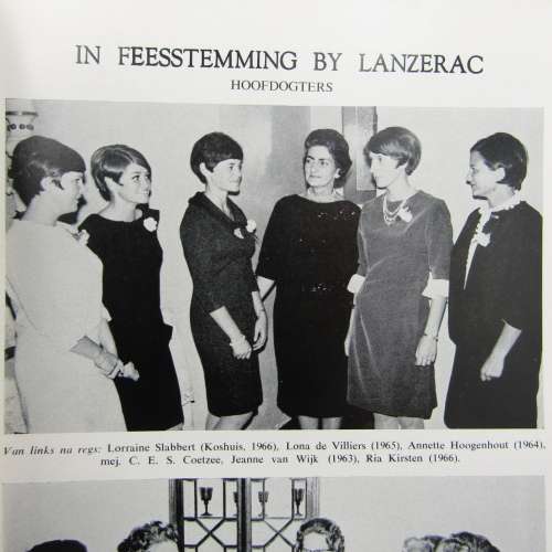 1967 Bloemhof High School year book