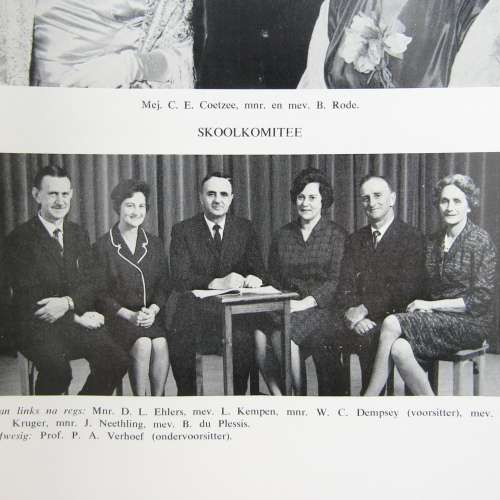 1967 Bloemhof High School year book