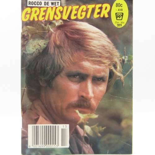Rocco De Wet Grensvegter - no 211 - Afrikaans photo comic book