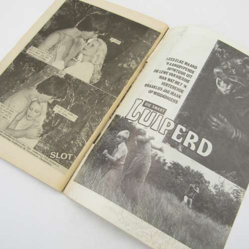 Die Wit Tier no 170 - Afrikaans photo comic book - very good condition