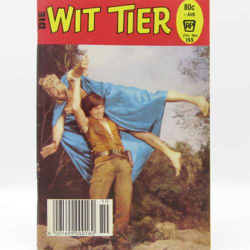 Die Wit Tier no 155 - Afrikaans photo comic book - Top condition