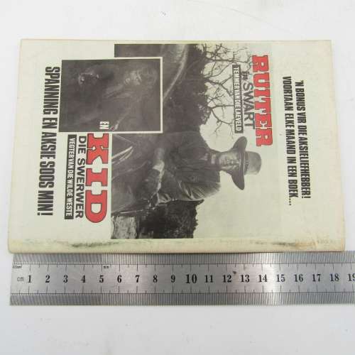 Die Wit Tier no 155 - Afrikaans photo comic book - Top condition
