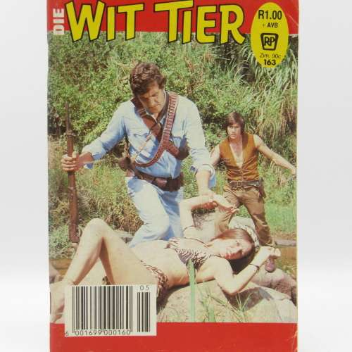 Die Wit Tier no 163 - Afrikaans photo comic book