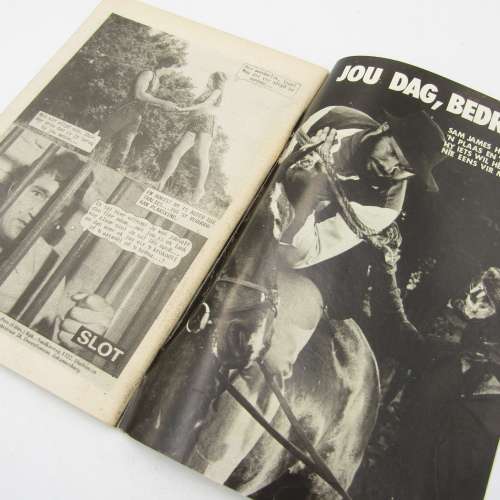 Die Wit Tier no 163 - Afrikaans photo comic book