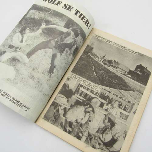 Die Wit Tier no 162 - Afrikaans photo comic book