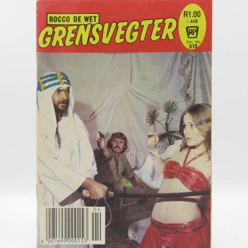 Rocco De Wet Grensvegter no 215 - Afrikaans photo comic book