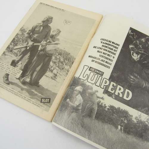 Rocco De Wet Grensvegter no 215 - Afrikaans photo comic book
