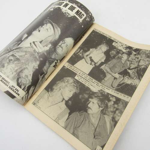 Rocco de Wet Grensvegter no 206 Afrikaans photo comic book