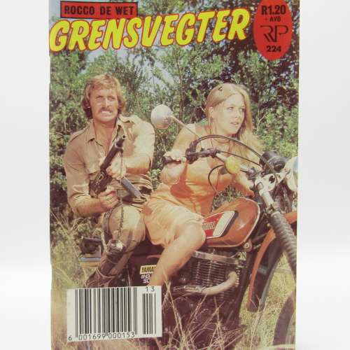 Rocco De Wet Grensvegter no 224 - Afrikaans photo comic book