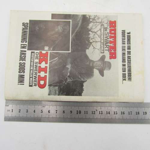 Rocco De Wet Grensvegter no 224 - Afrikaans photo comic book
