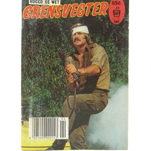 Rocco De Wet Grensvegter no 189 - Afrikaans photo comic book