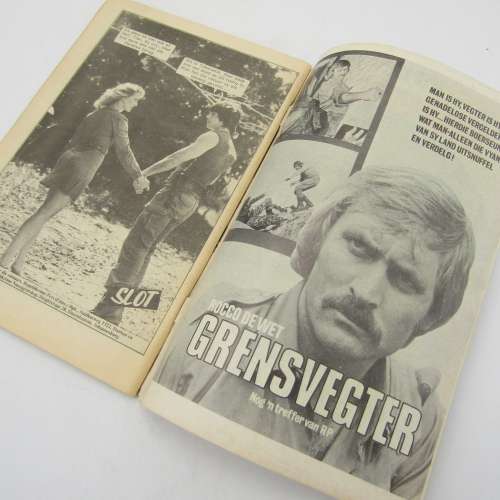 Die Wit Tier no 120 - Afrikaans photo comic book