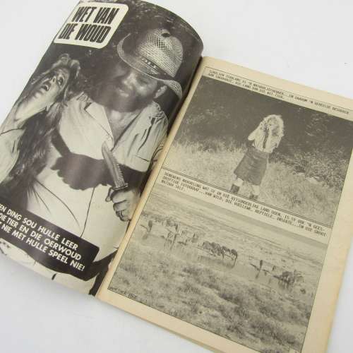 Die Wit Tier no 152 - Afrikaans photo comic book