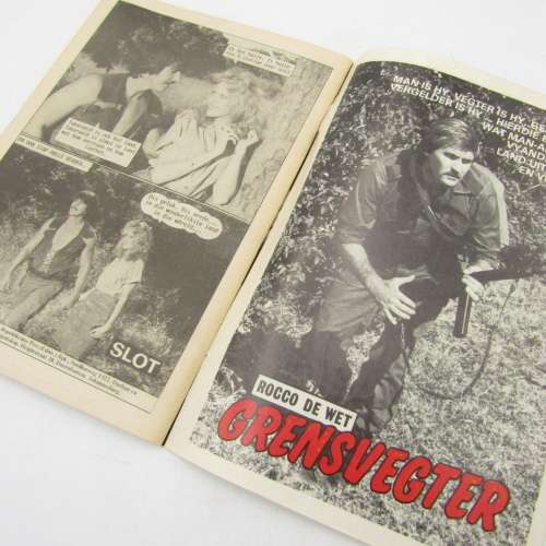 Die Wit Tier no 152 - Afrikaans photo comic book