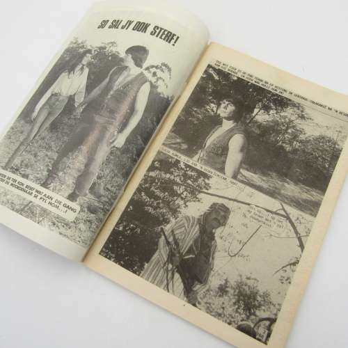 Die Wit Tier no 168 - Afrikaans photo comic book