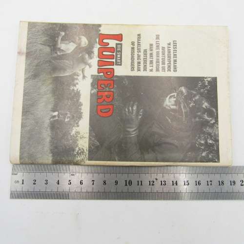 Die Wit Tier no 168 - Afrikaans photo comic book