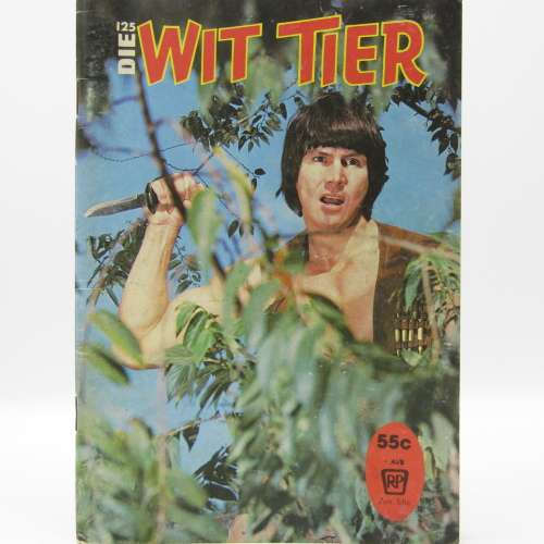 Die Wit Tier no 125 - Afrikaans photo comic book