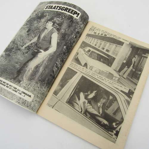 Die Wit Tier no 166 - Afrikaans photo comic book
