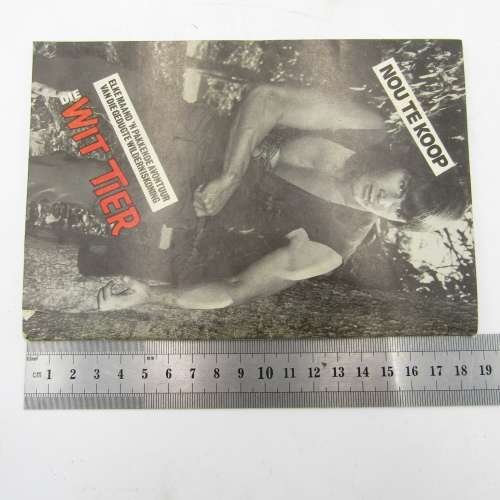 Die Wit Tier no 166 - Afrikaans photo comic book