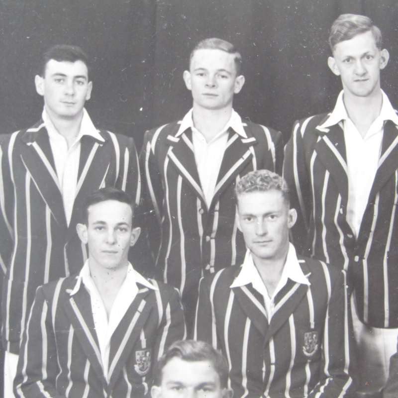 Stellenbosch University 1953/54 First Cricket team photo with names