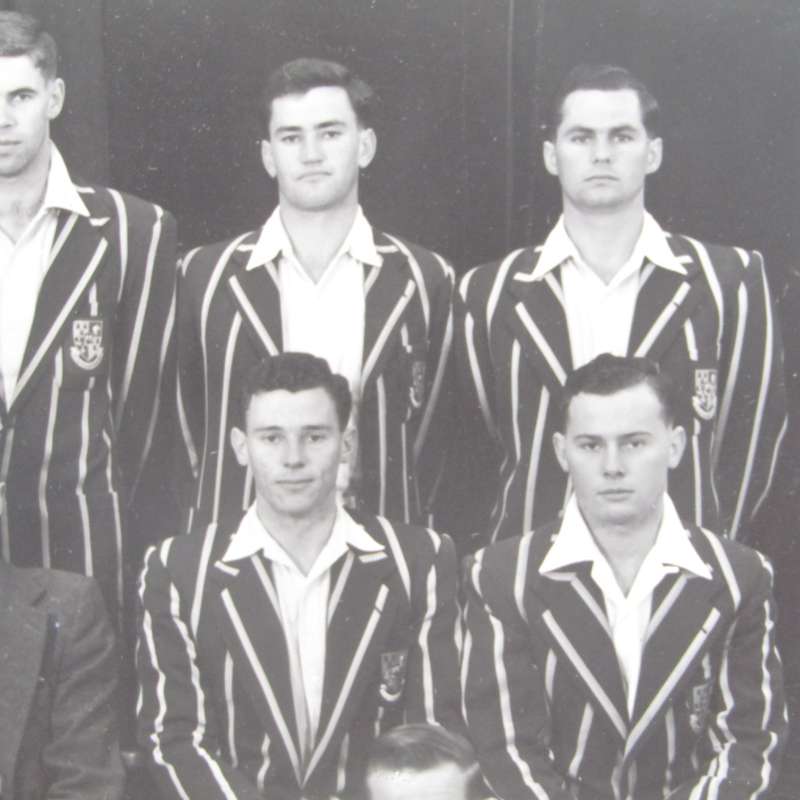 Stellenbosch University 1953/54 First Cricket team photo with names