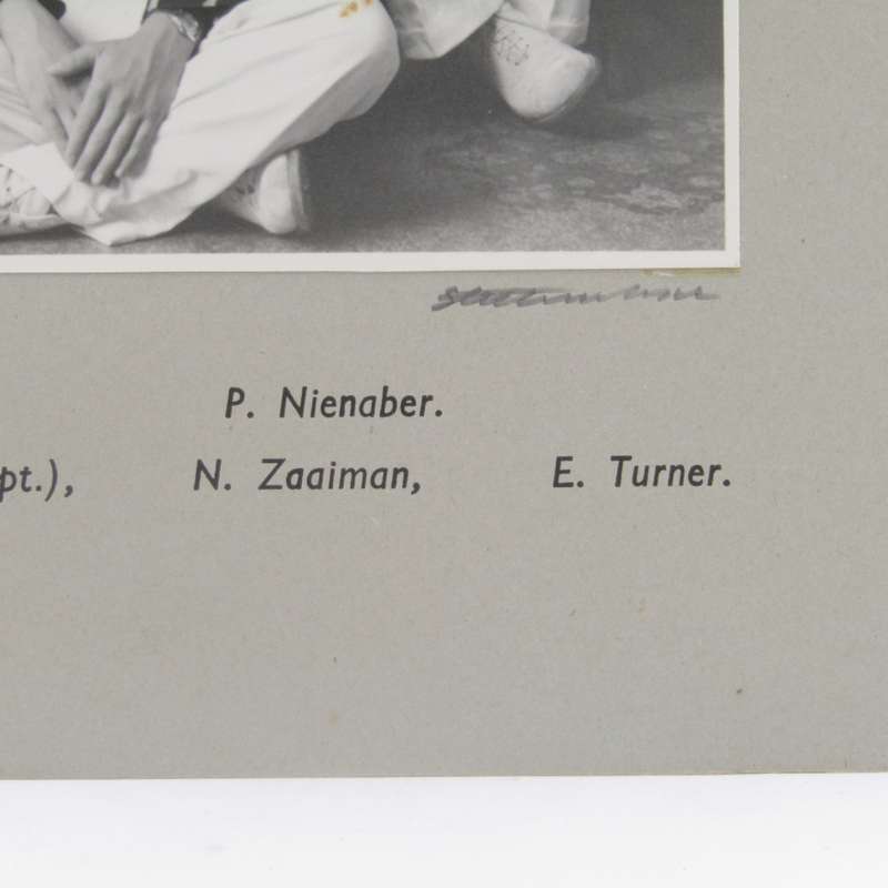 Stellenbosch University 1950/51 Second cricket team photo with names