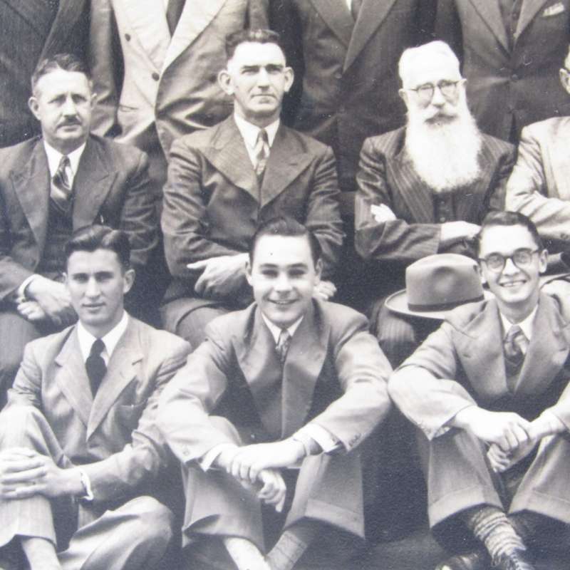 1952 Photo of Agriculture Students and Lecturers of Stellenbosch University with names