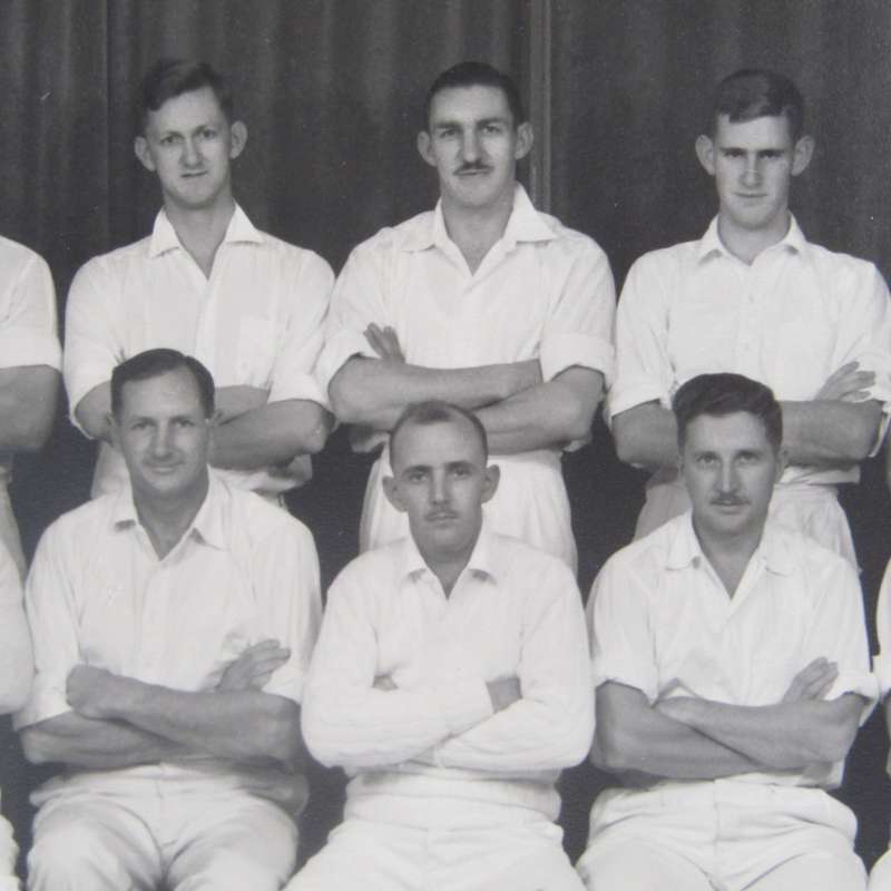 Van der Stel Cricket club 1958/59 second team photo with names