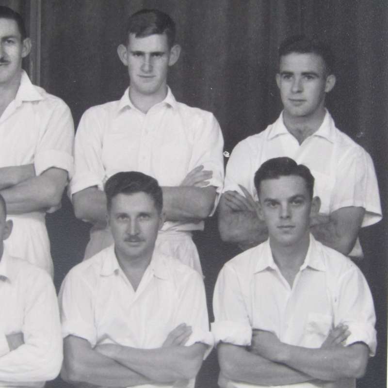 Van der Stel Cricket club 1958/59 second team photo with names