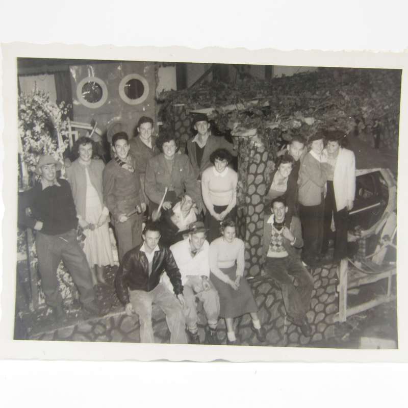 Lot of 17 photos - most of rag 1950 Stellenbosch University