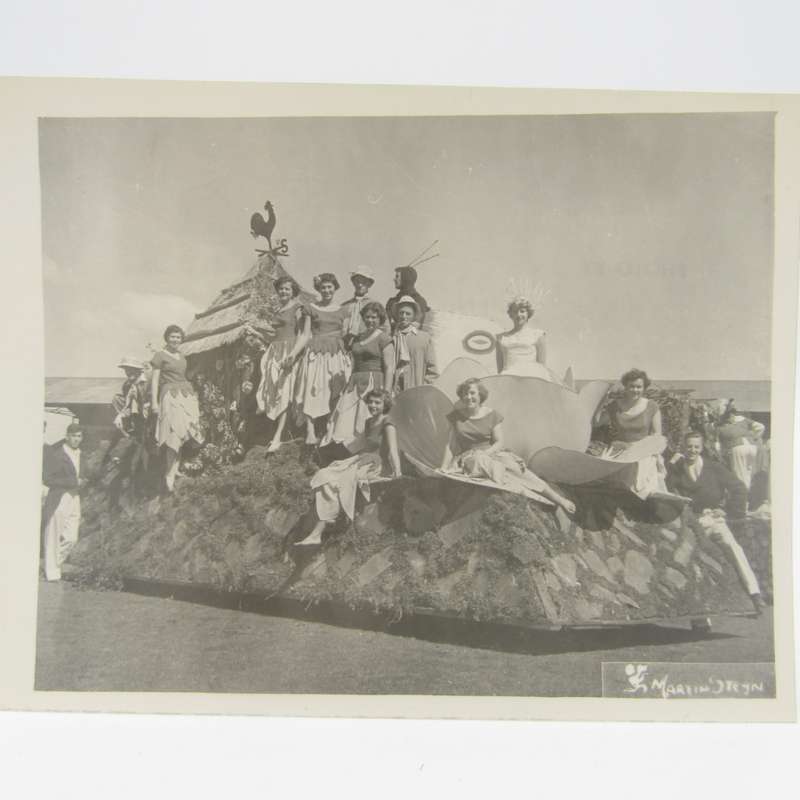 Lot of 17 photos - most of rag 1950 Stellenbosch University