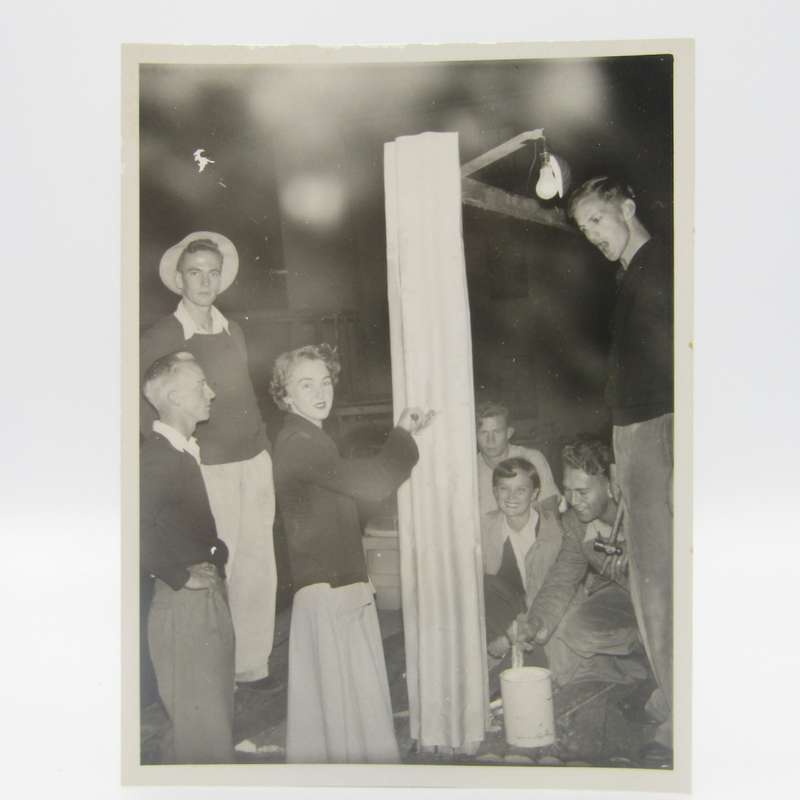 Lot of 16 photos taken in 1952 & 1953 at the Van Riebeeck festival in Stellenbosch and at Jool