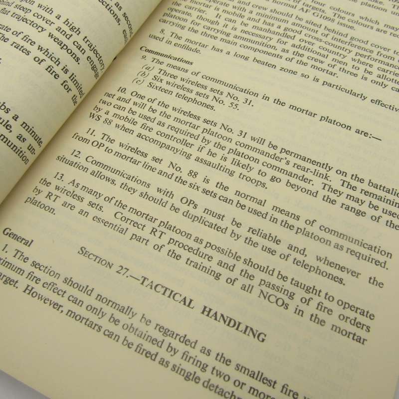 1952 Infantry Training Volume IV - Tactics handbook