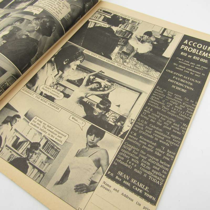 See July 14th 1972 South African photo comic book