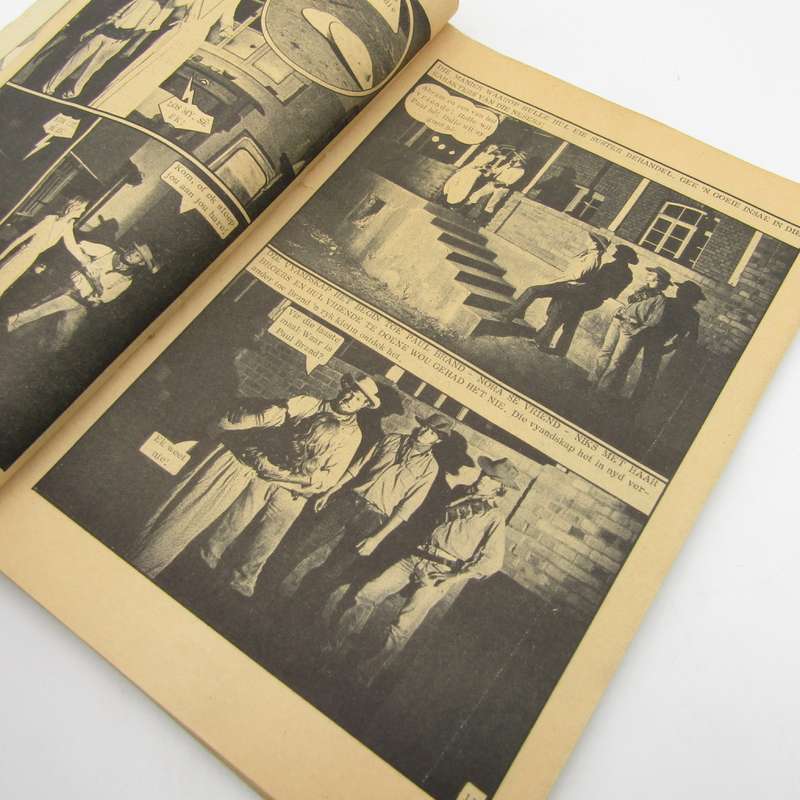 Steyn Beyers Man sonder naam no 74 photo comic book very scarce - Legioen publikasies
