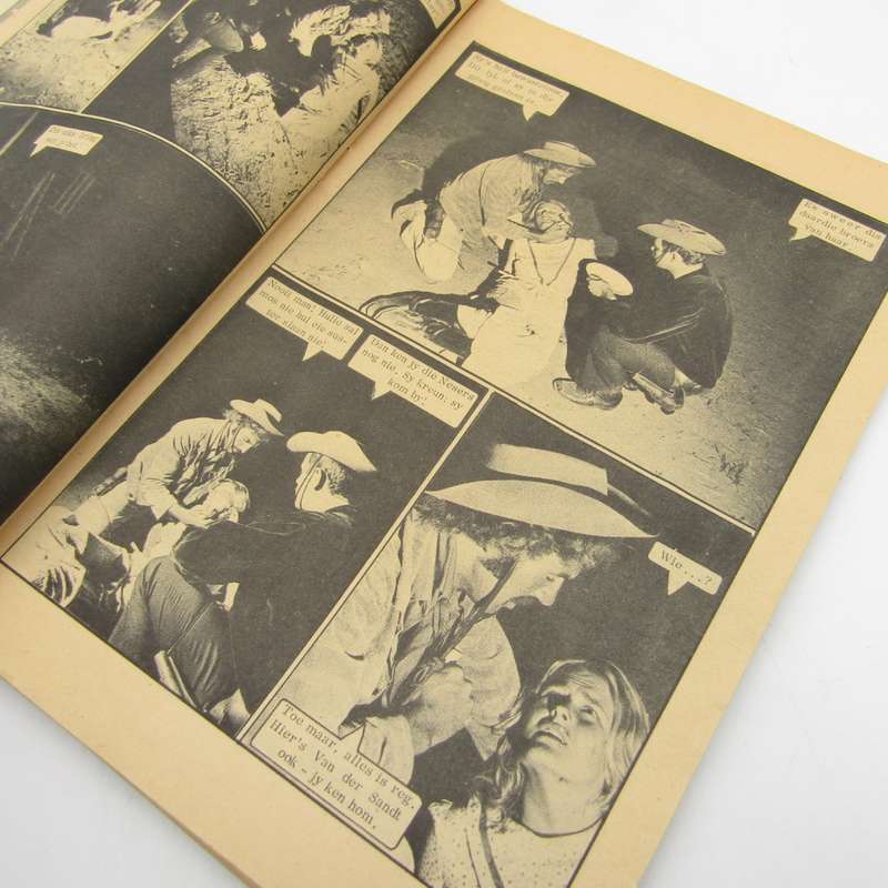 Steyn Beyers Man sonder naam no 74 photo comic book very scarce - Legioen publikasies