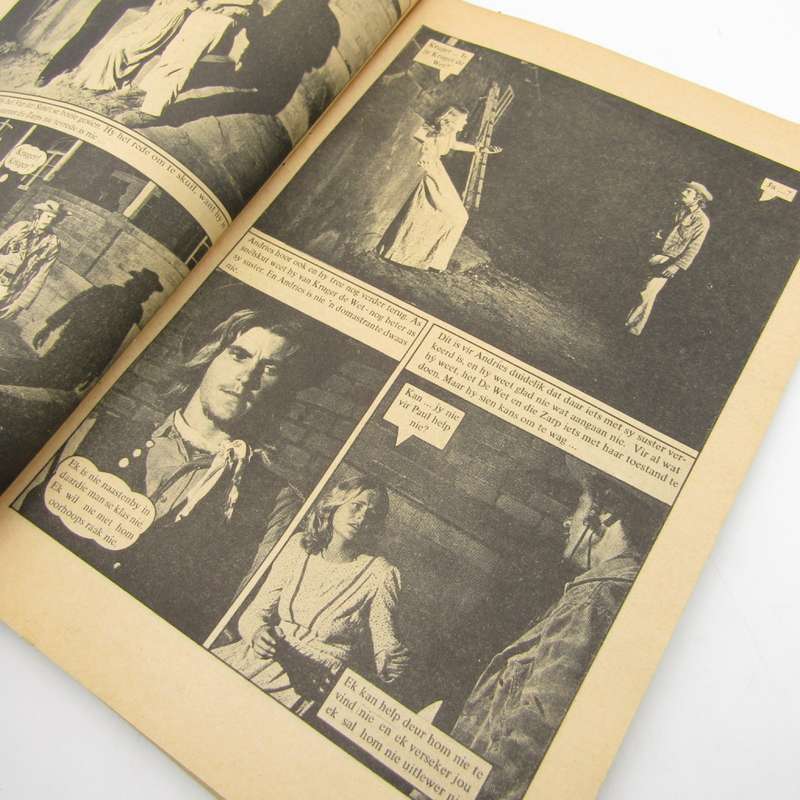 Steyn Beyers Man sonder naam no 74 photo comic book very scarce - Legioen publikasies