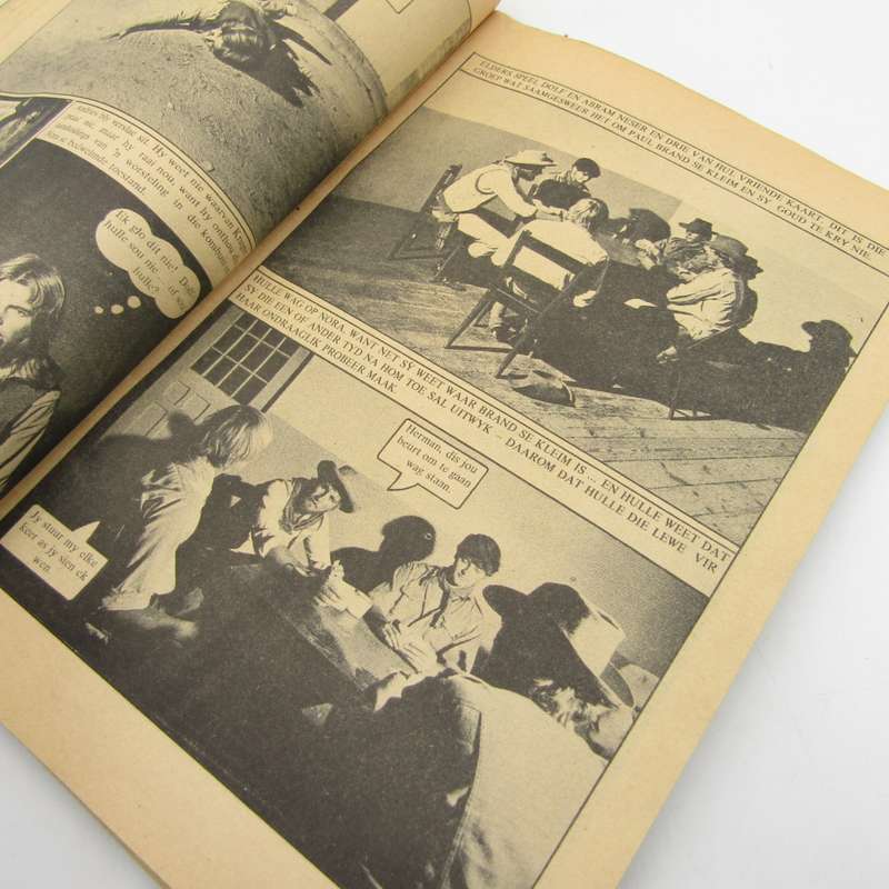 Steyn Beyers Man sonder naam no 74 photo comic book very scarce - Legioen publikasies
