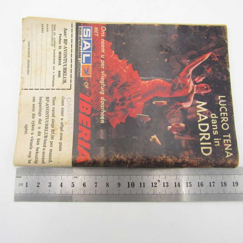 Die Geheim no 70 photo comic book Republikeinse Pers