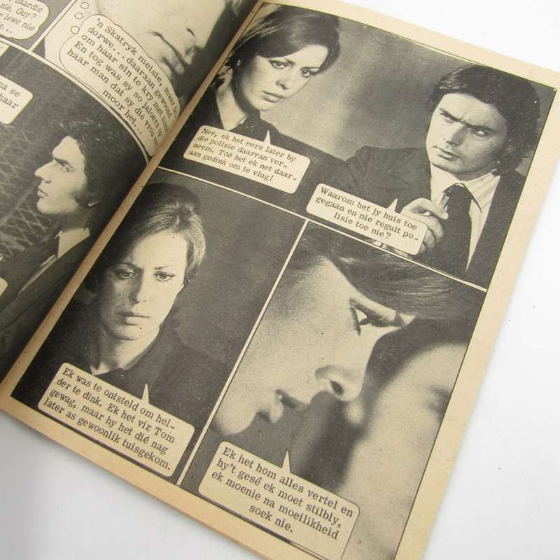 Die Geheim no 57 photo comic book Republikeinse Pers vintage