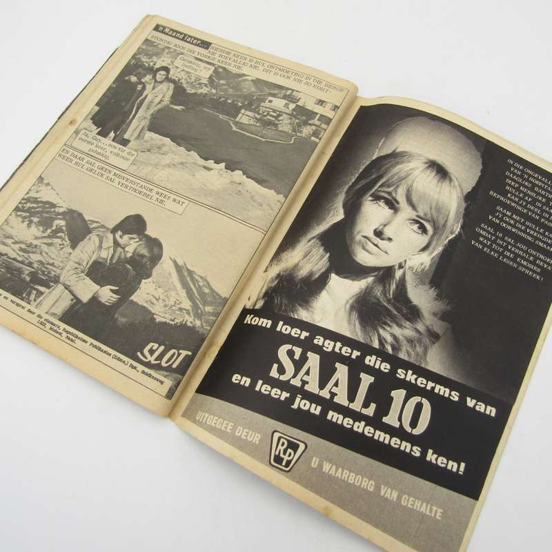Die Geheim no 57 photo comic book Republikeinse Pers vintage