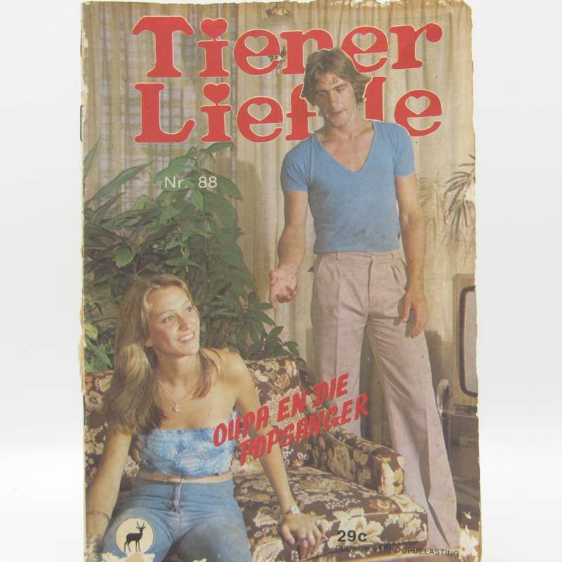 Tiener Liefde no 88 Afrikaans photo comic book